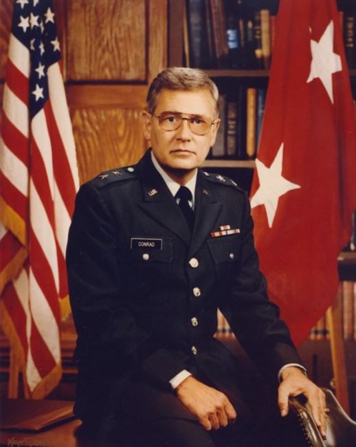 Avis de décès de Maj. Gen. Anthony Harry Conrad Jr.