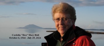 Avis de décès de Cordelia "Dea" Mary Holt