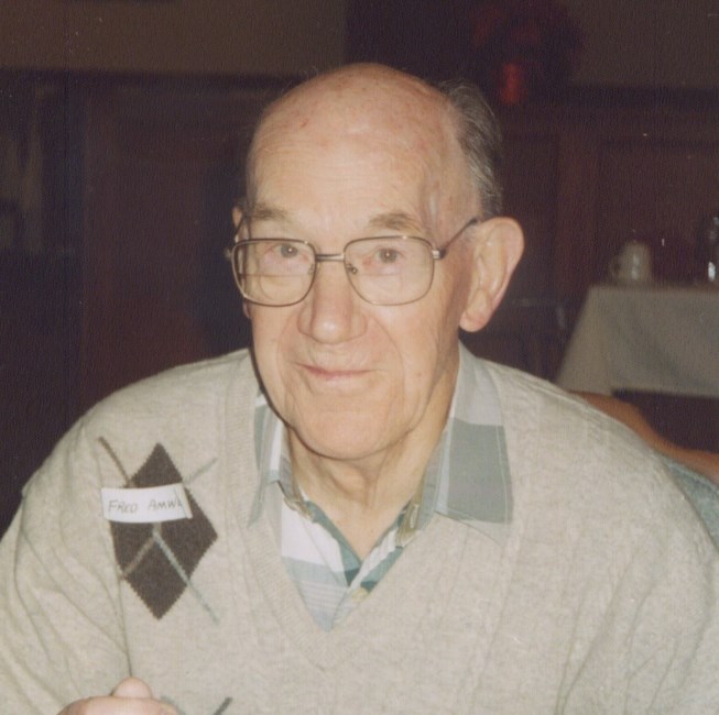 Obituary of Frederick F. Amweg
