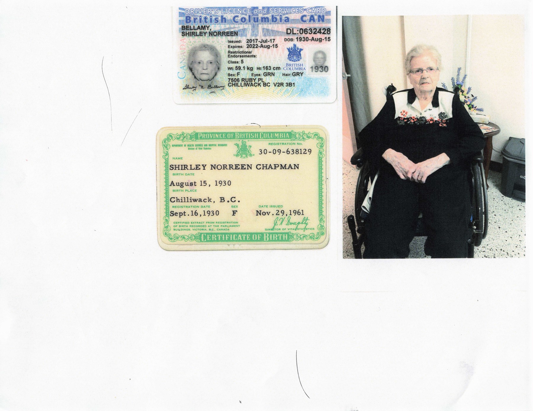 Obituary of Shirley Norreen Bellamy