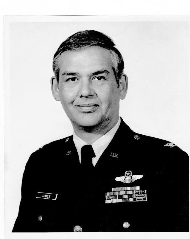 Obituary of Colonel Larry Gordon James USAF (Ret.)