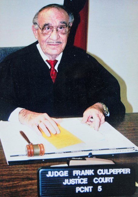 Obituary of Franklin D. Culpepper