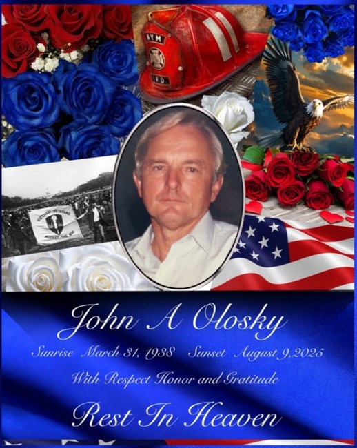 Avis de décès de John Anthony Olosky