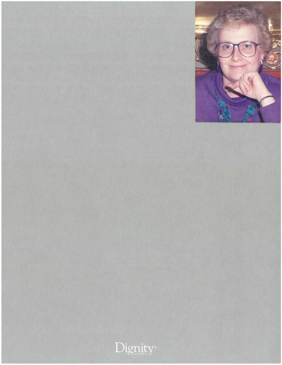 Obituary of Catharine Ruth Stewart