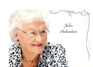 Obituary of Julia Belle Richardson