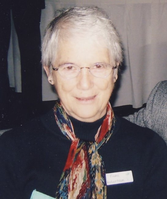 Obituary of Fiona Robertson