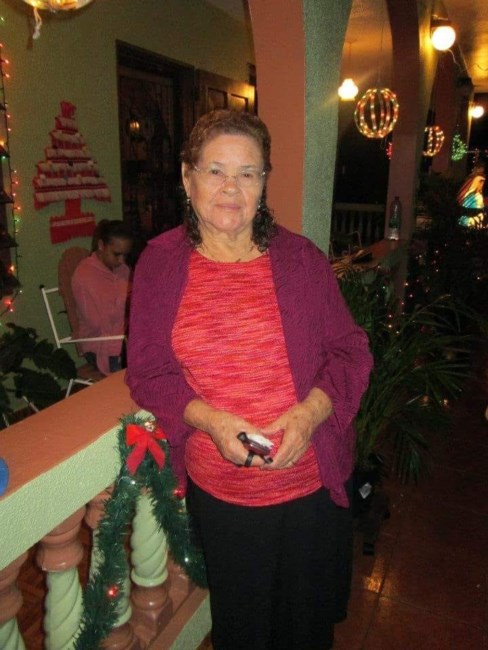 Obituary of Sra. María Martínez Flores