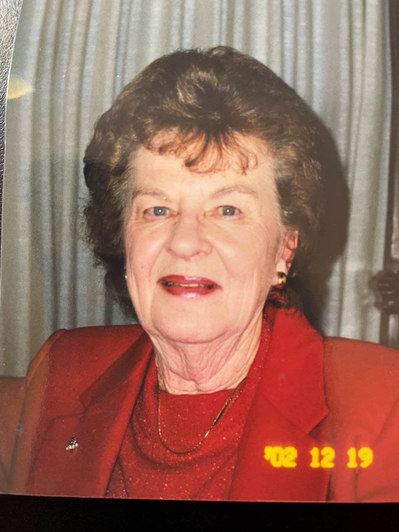 Avis de décès de Victoria Augusta Hoffmann