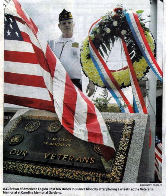 Obituary of Adam C. Brown Jr.