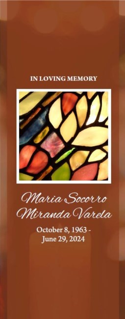 Obituary of Maria Socorro Miranda Varela