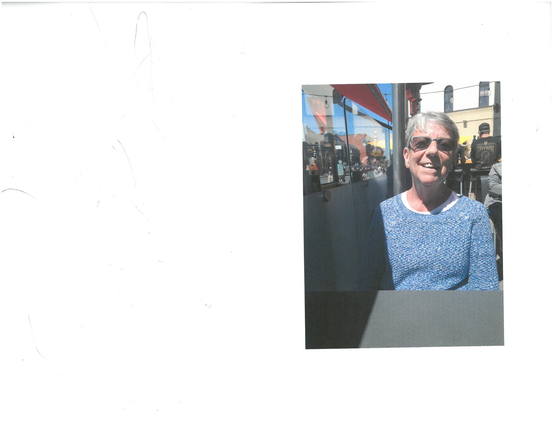 Obituary of Mrs. Gwyneth Gwyn Jane Band