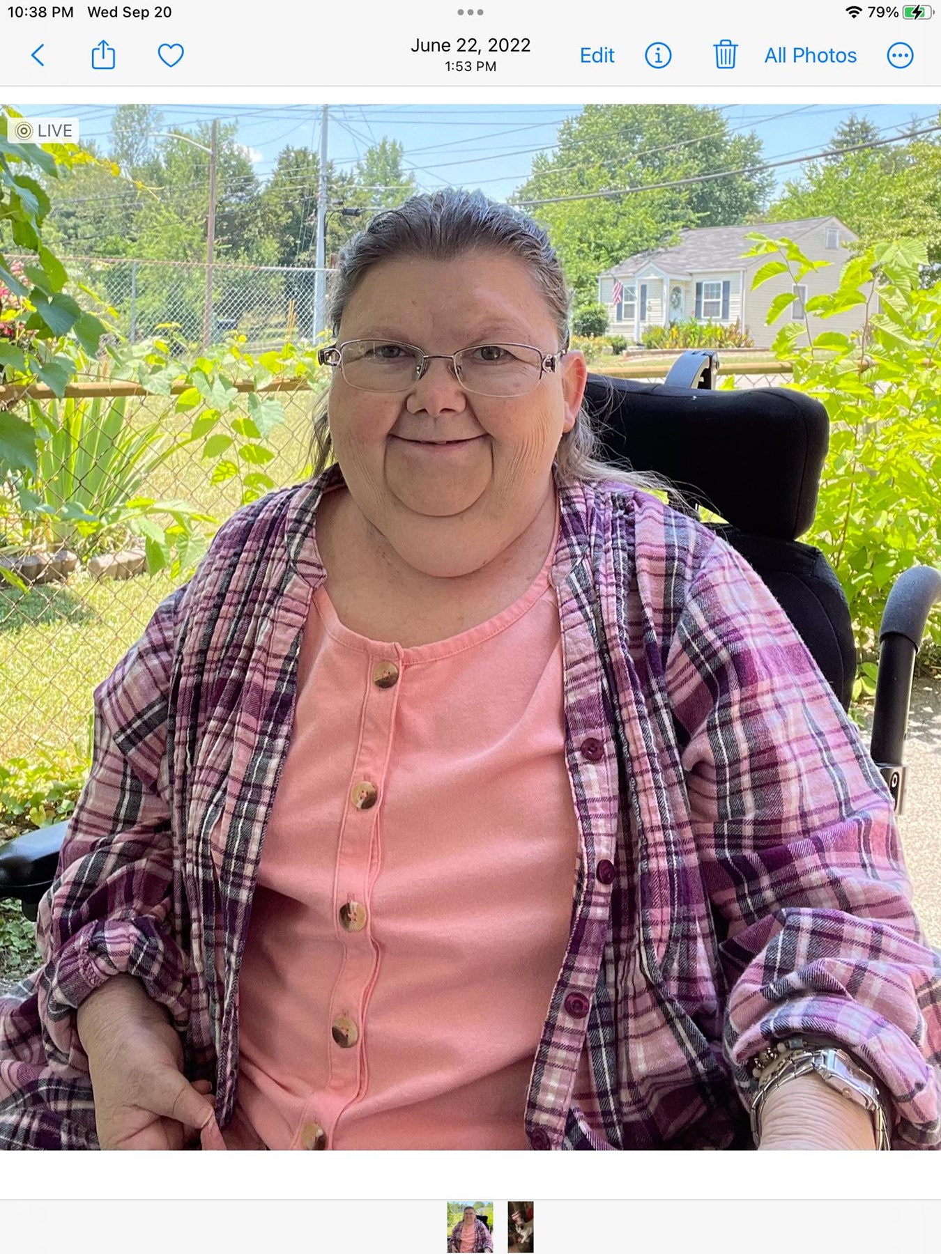 Obituary of Frances Lee Johnson