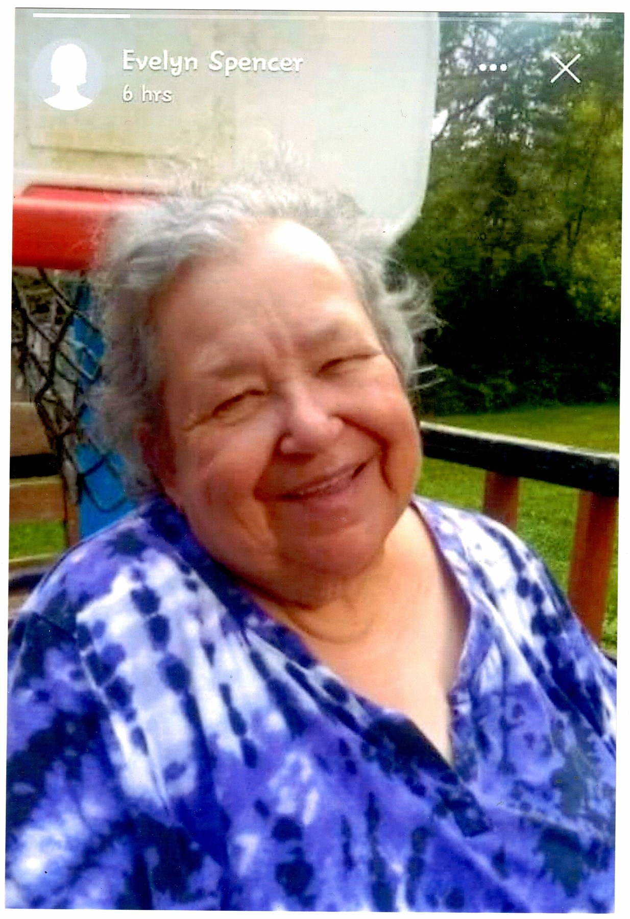 Obituary of Evelyn Elmyra Spencer