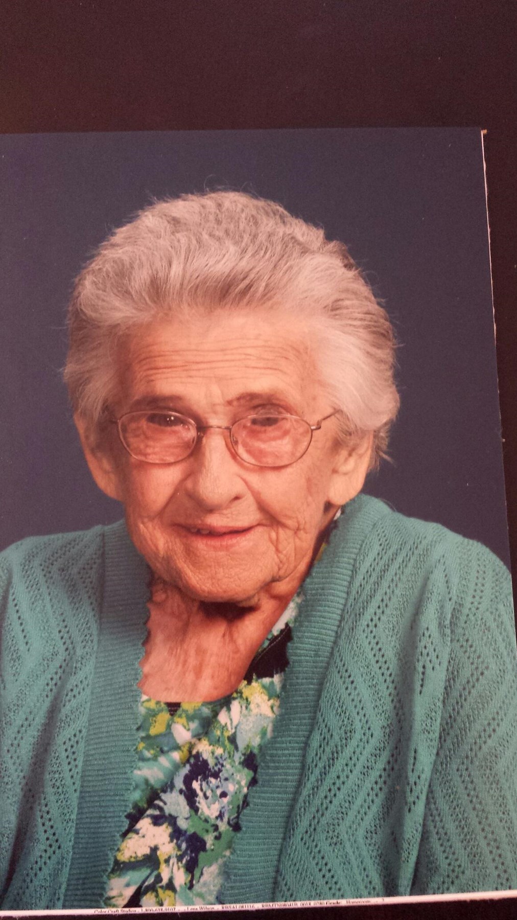 Obituary of Lena Ruth Tolen Wilson