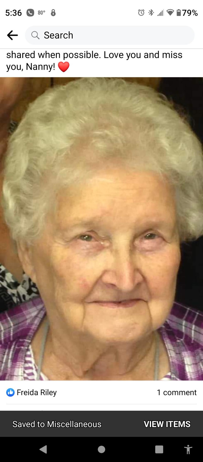 Obituario de Betty Towns