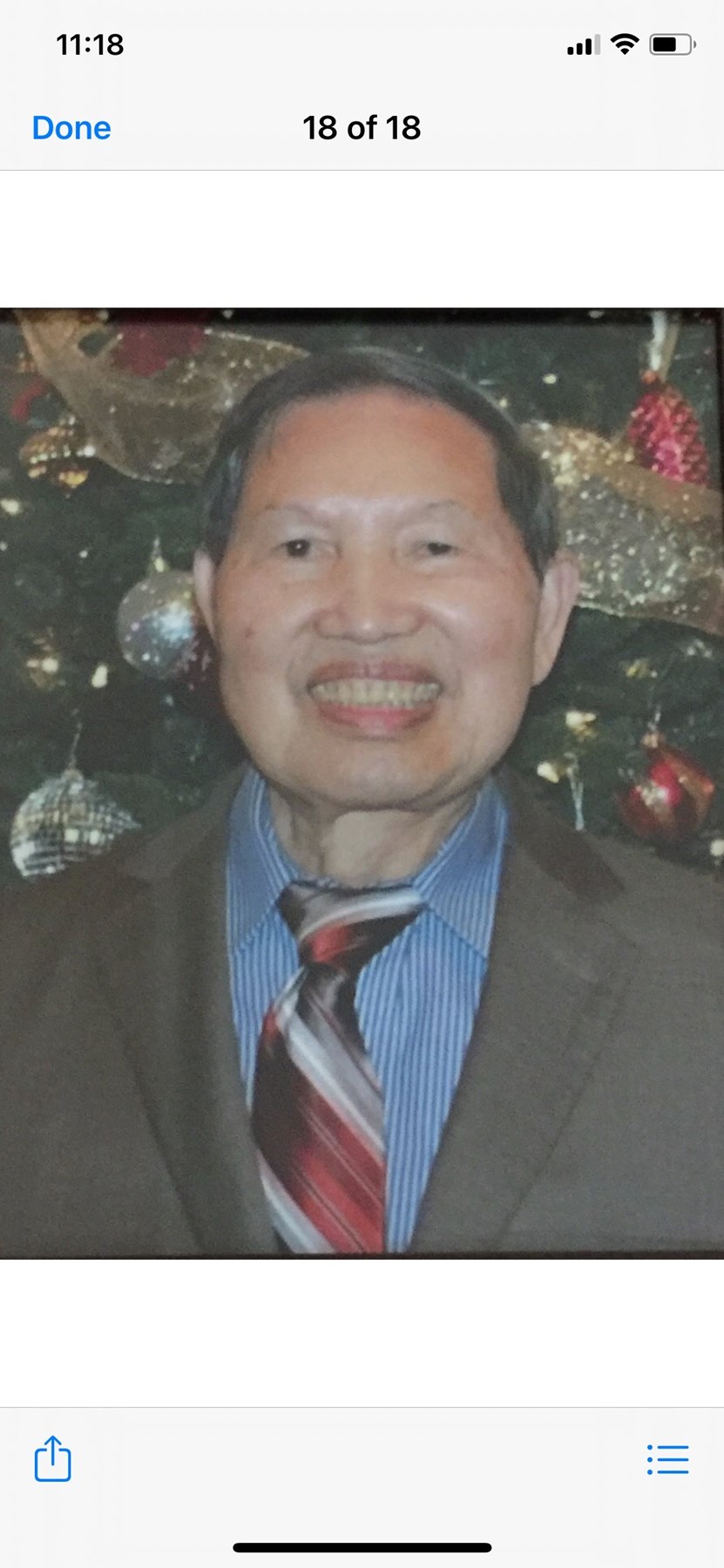 Obituary of Ông Nguyễn Phi Thắng ~ Pháp Danh: Lệ Tăng