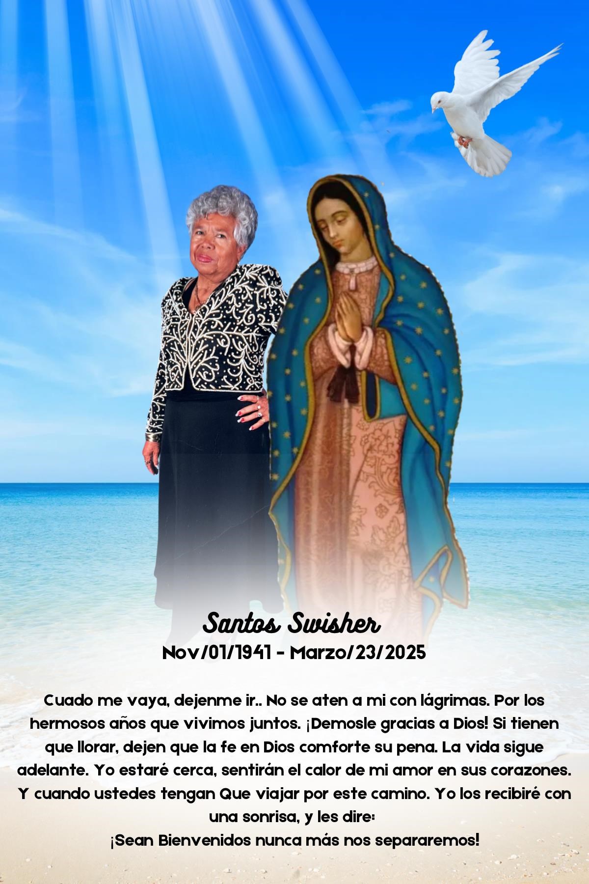 Obituary of Santos Swisher