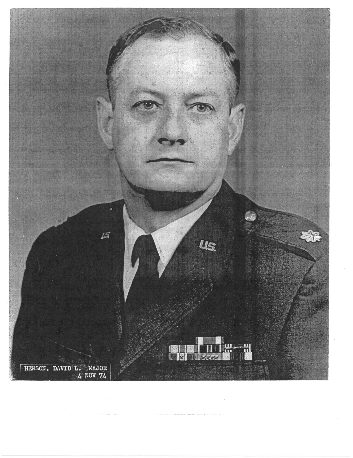 Obituary of David Lee Henson