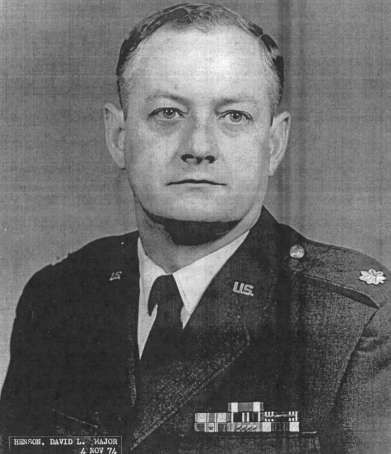 Obituary of David Lee Henson