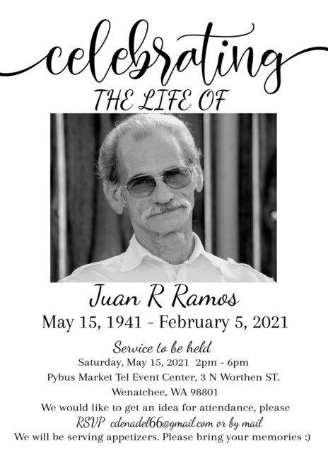 Obituary of Juan Ramos Ramos