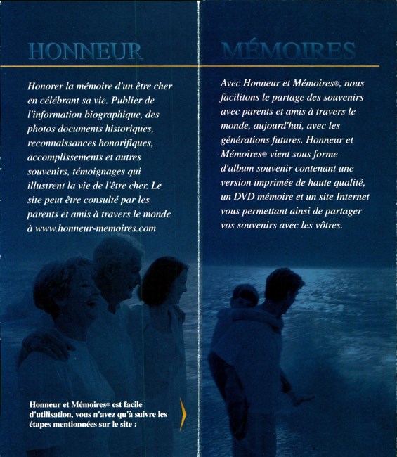 Avis de décès de La Maison Darche