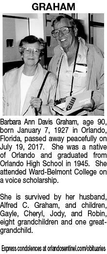 Obituary of Alfred C. Graham