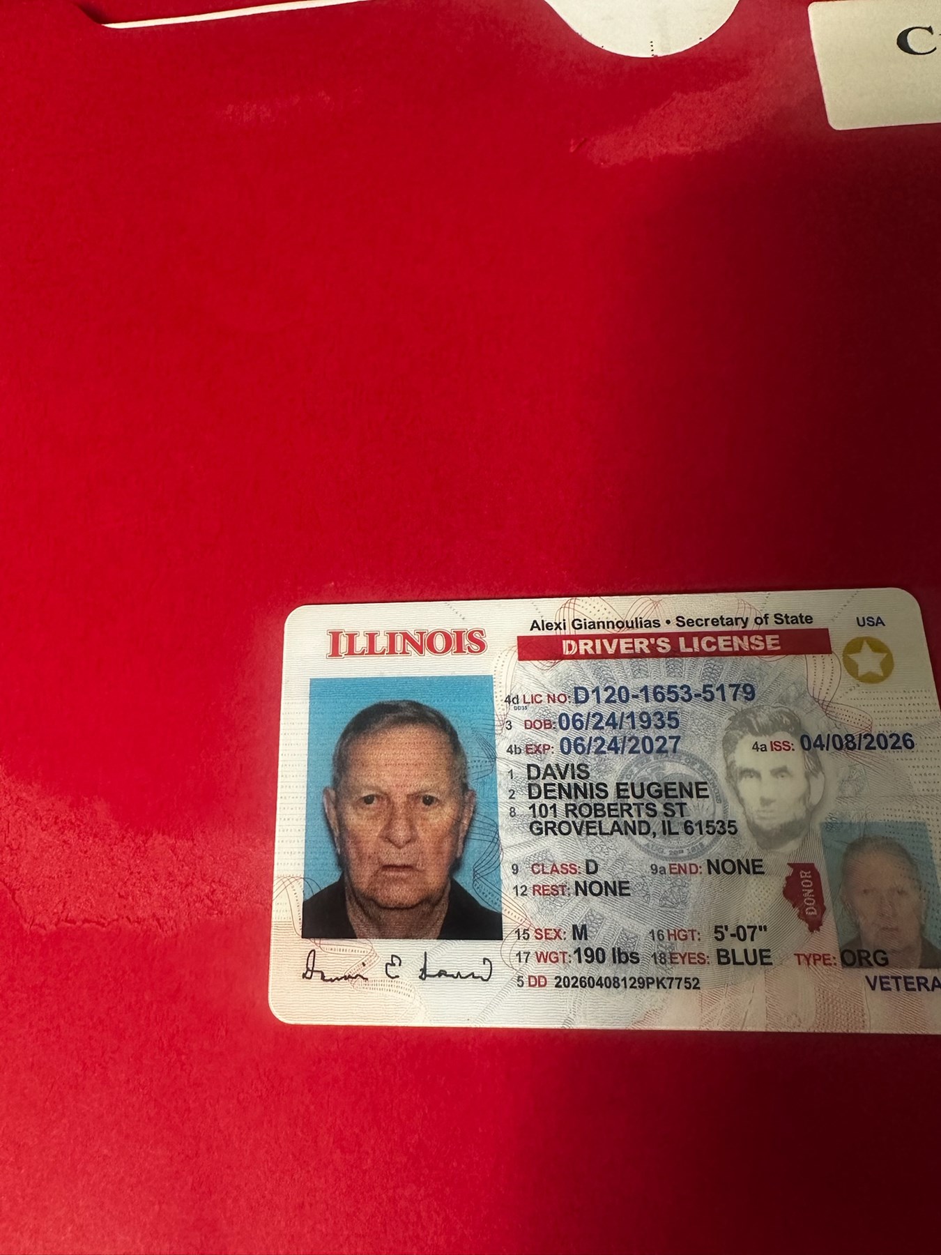 Obituary of Dennis "Dan" Davis