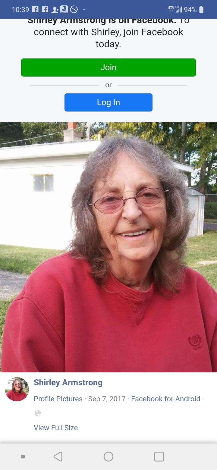 Obituary of Shirley Diane Armstrong