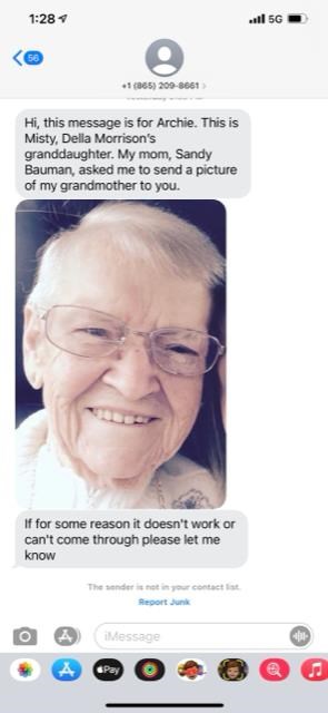 Obituary of Martha Della Morrison