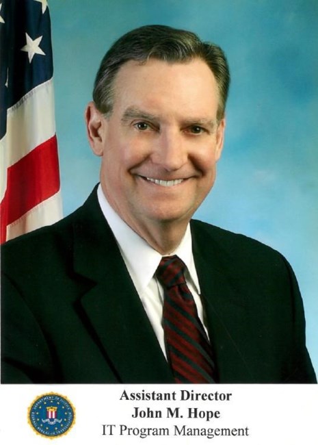 Avis de décès de John Martin Hope