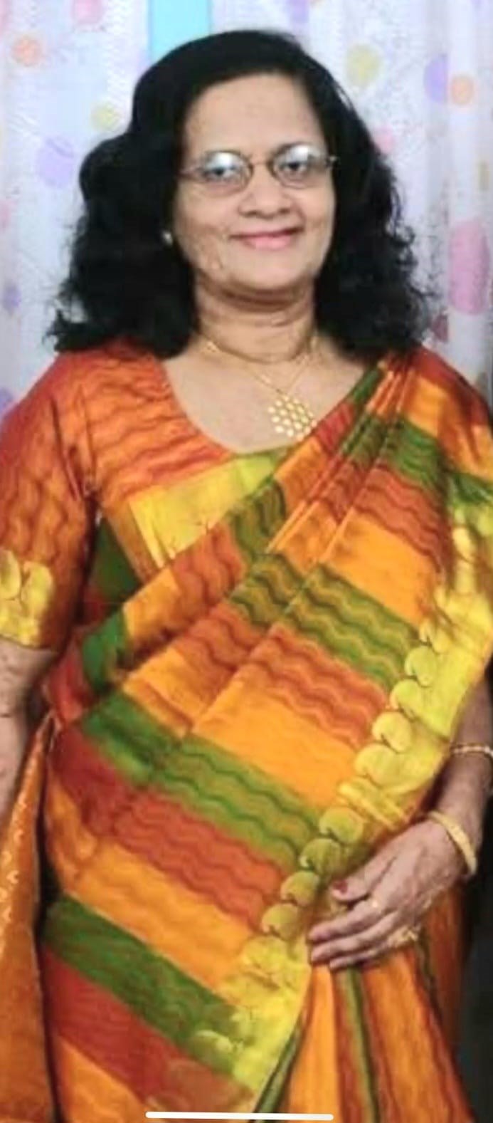 Avis de décès de Vinayamma Ragu Thomas