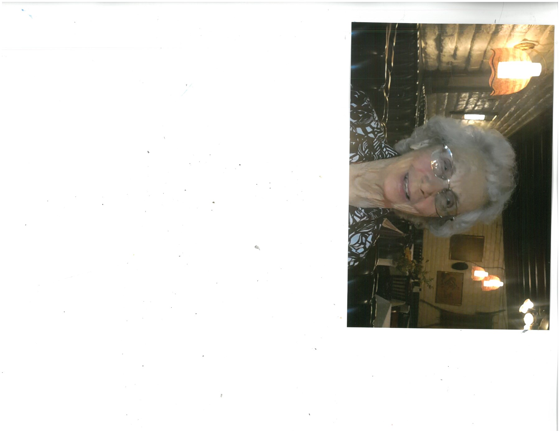 Obituary of Mary Evelyn Walker