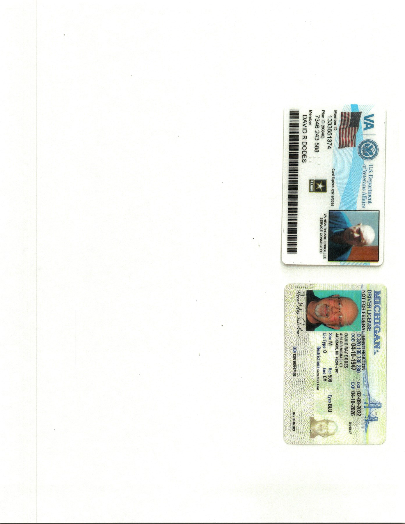 Obituary of David Ray Dodes