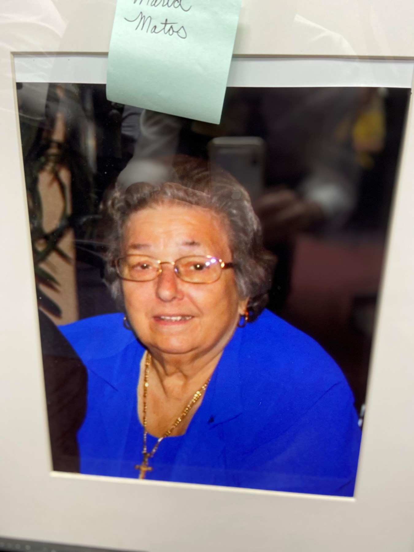 Obituary of Maria Madalena Matos