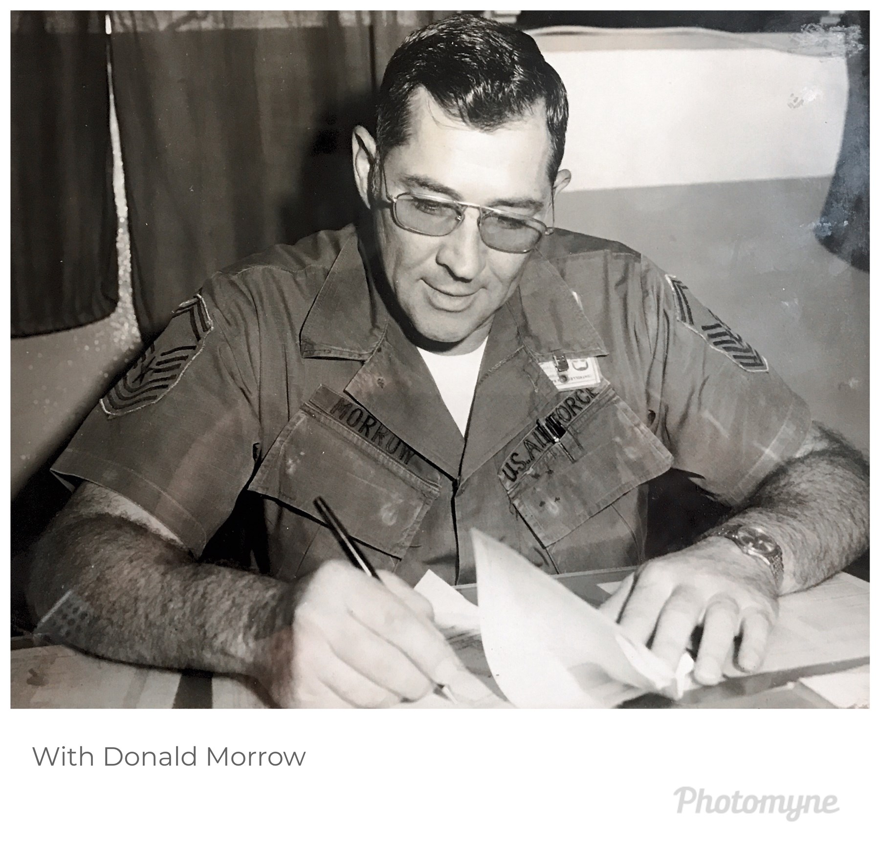 Obituary of Chief Master Sgt.  Donald E.  Morrow