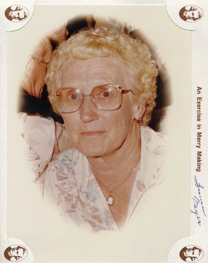 Frances M. Meyer Obituary Yakima, WA