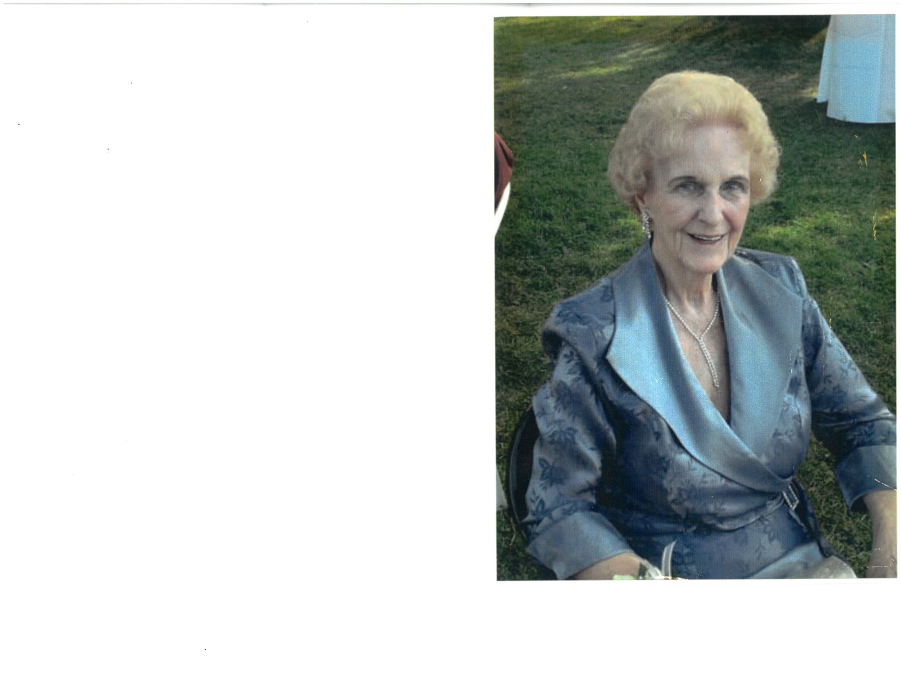 Avis de décès de Vera Crook