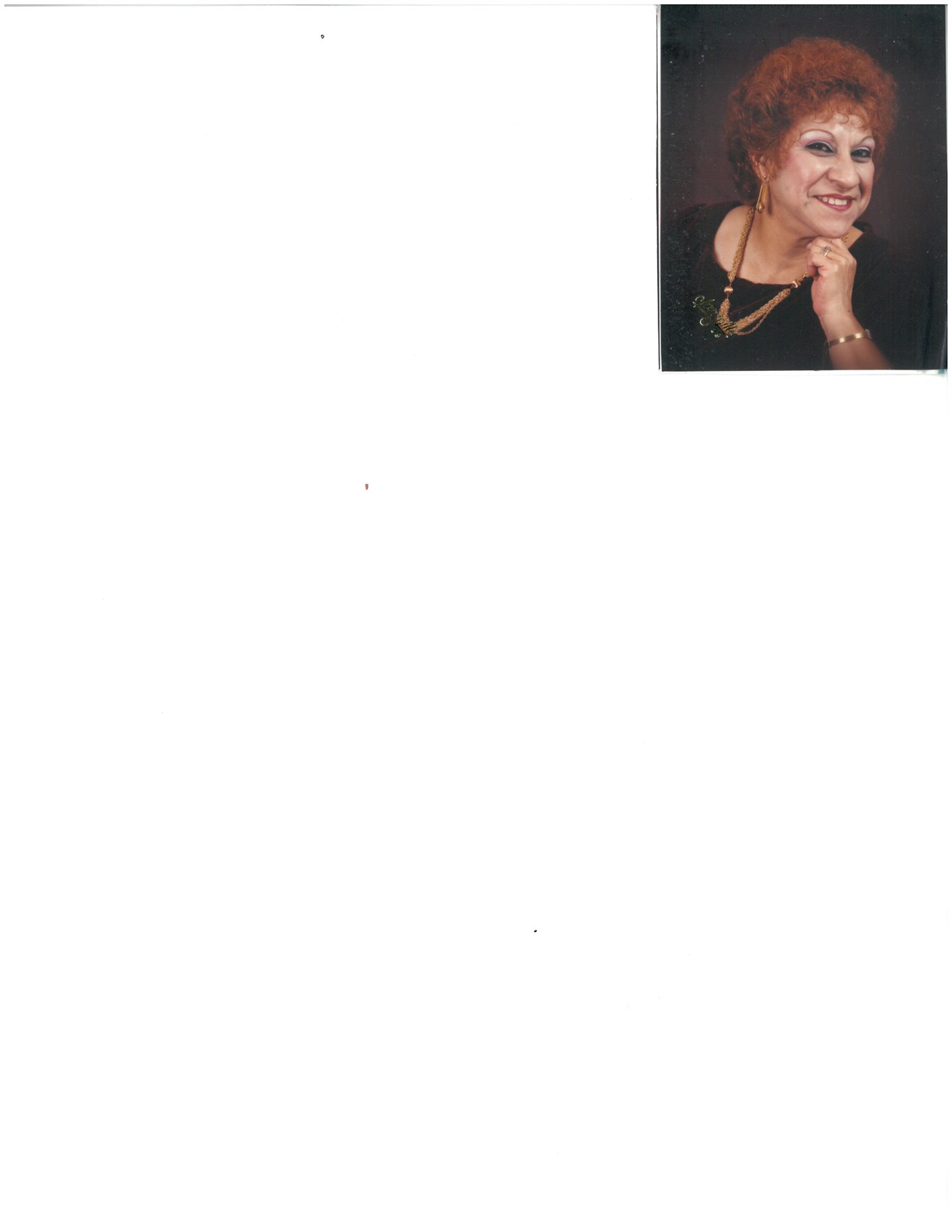 Obituary of Yolanda Solis