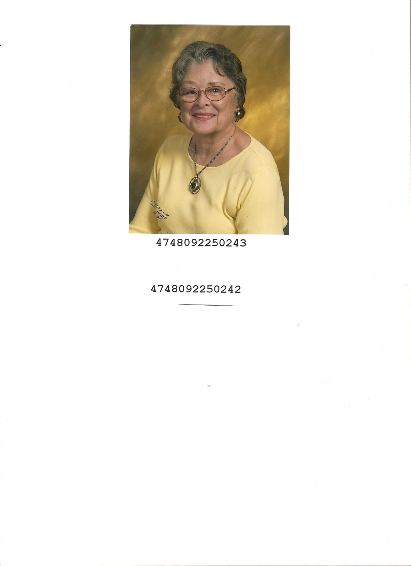 Avis de décès de Jeanne McClure Gray