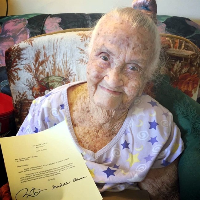 Obituary of Candida Feliciano