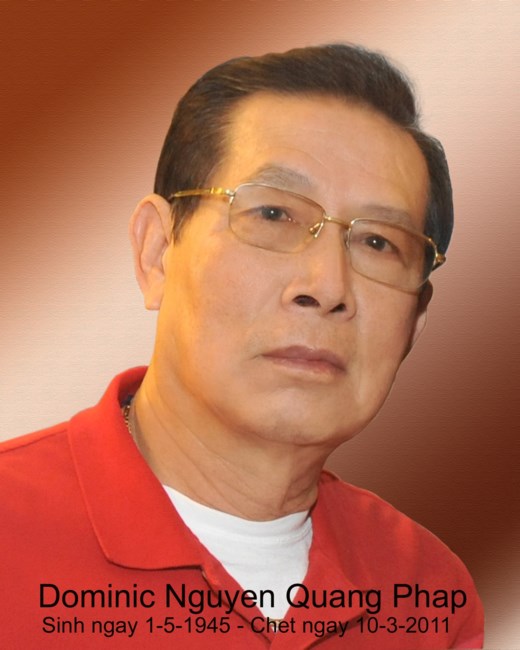 Obituary of Dominic Phap Nguyen