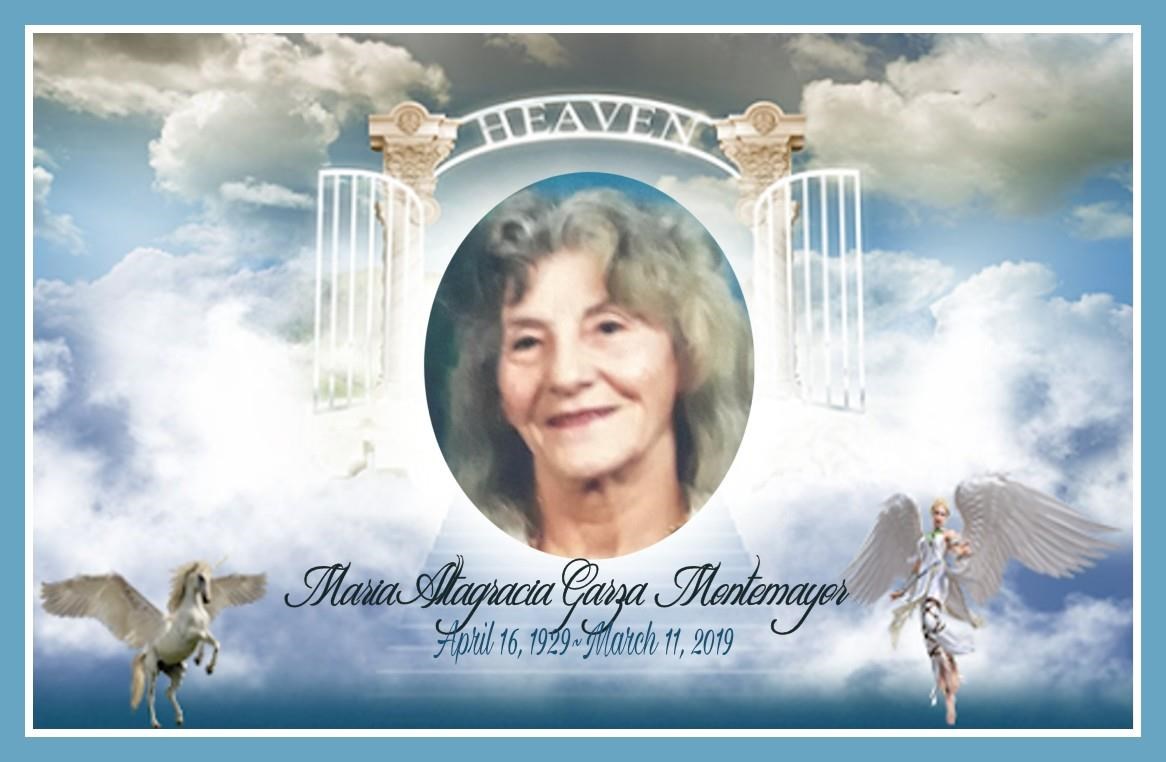 Obituary of Maria Altagracia Montemayor Garza