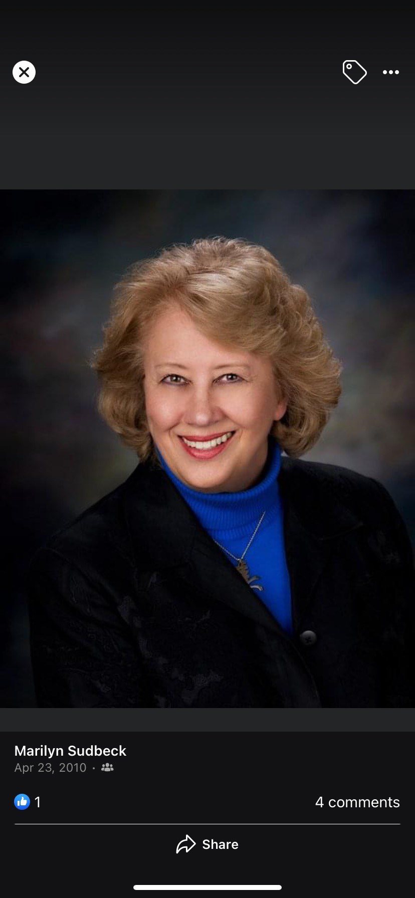 Obituary of Marilyn C. Sudbeck