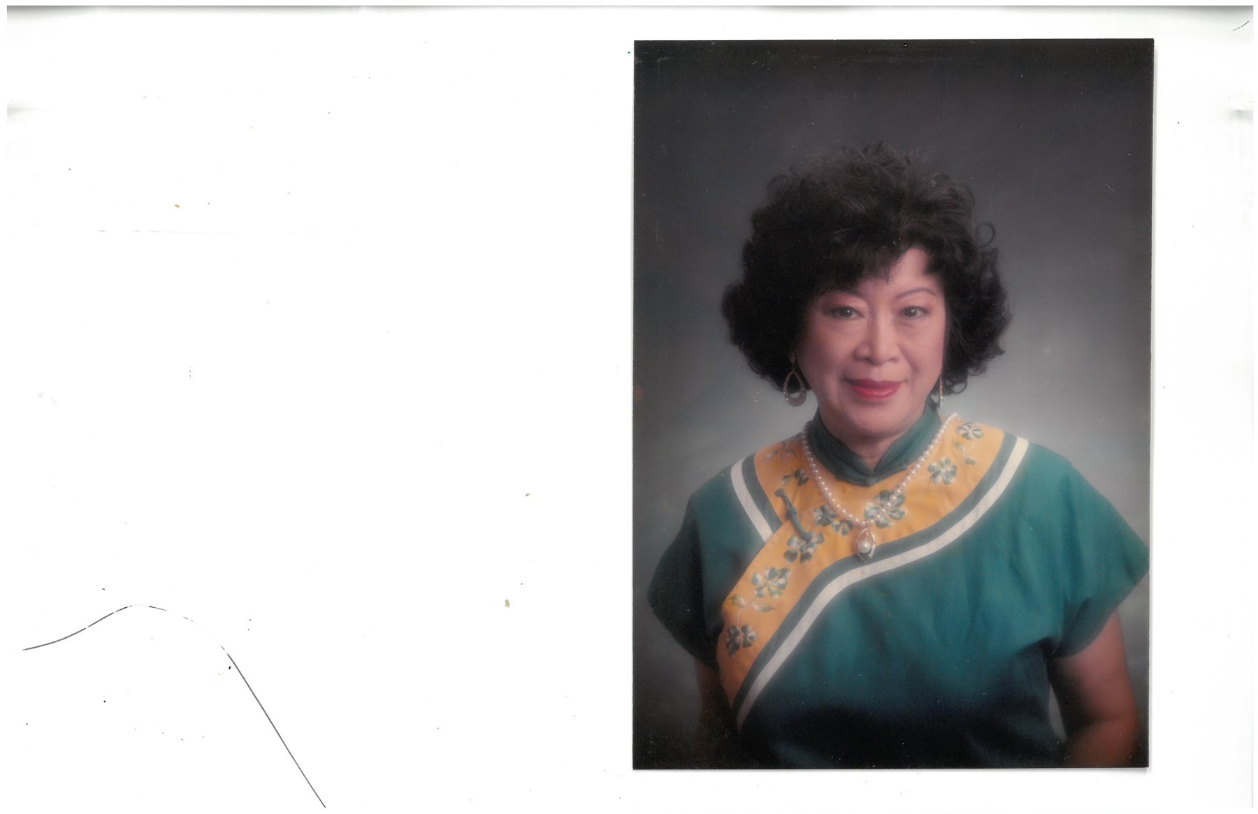 Avis de décès de I Chien Shen Chang