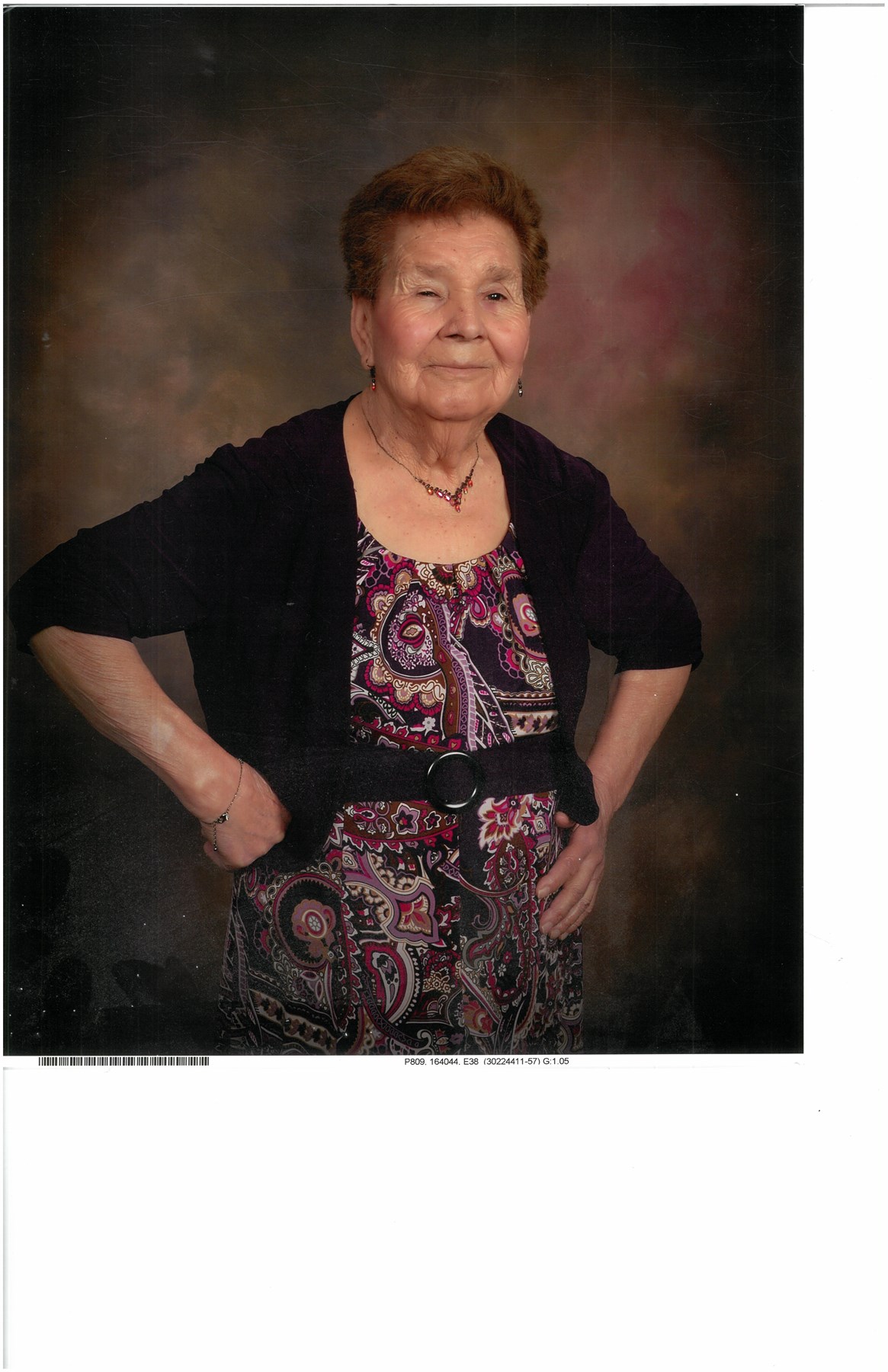 Obituary of Maria Garcia Moreno