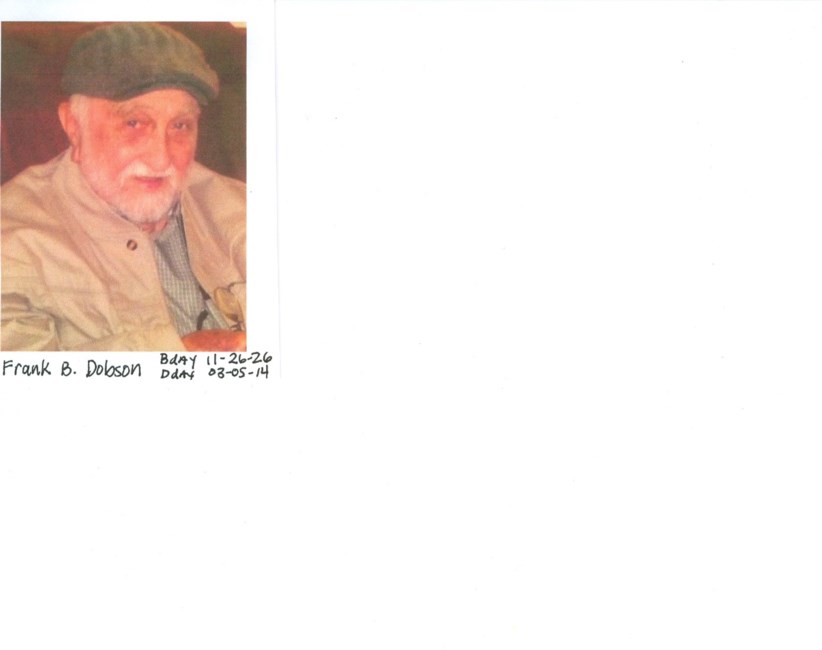 Obituary of Frank B Dobson