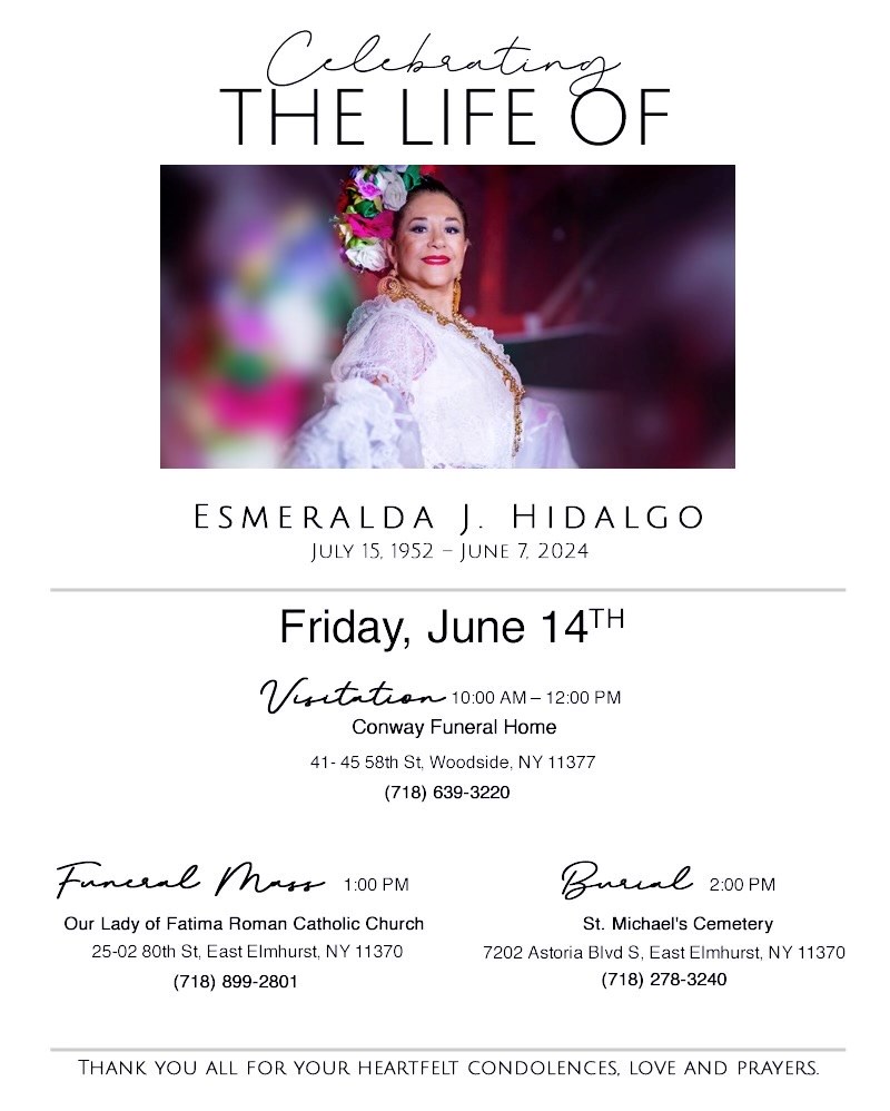 Obituary of Esmeralda J Hidalgo