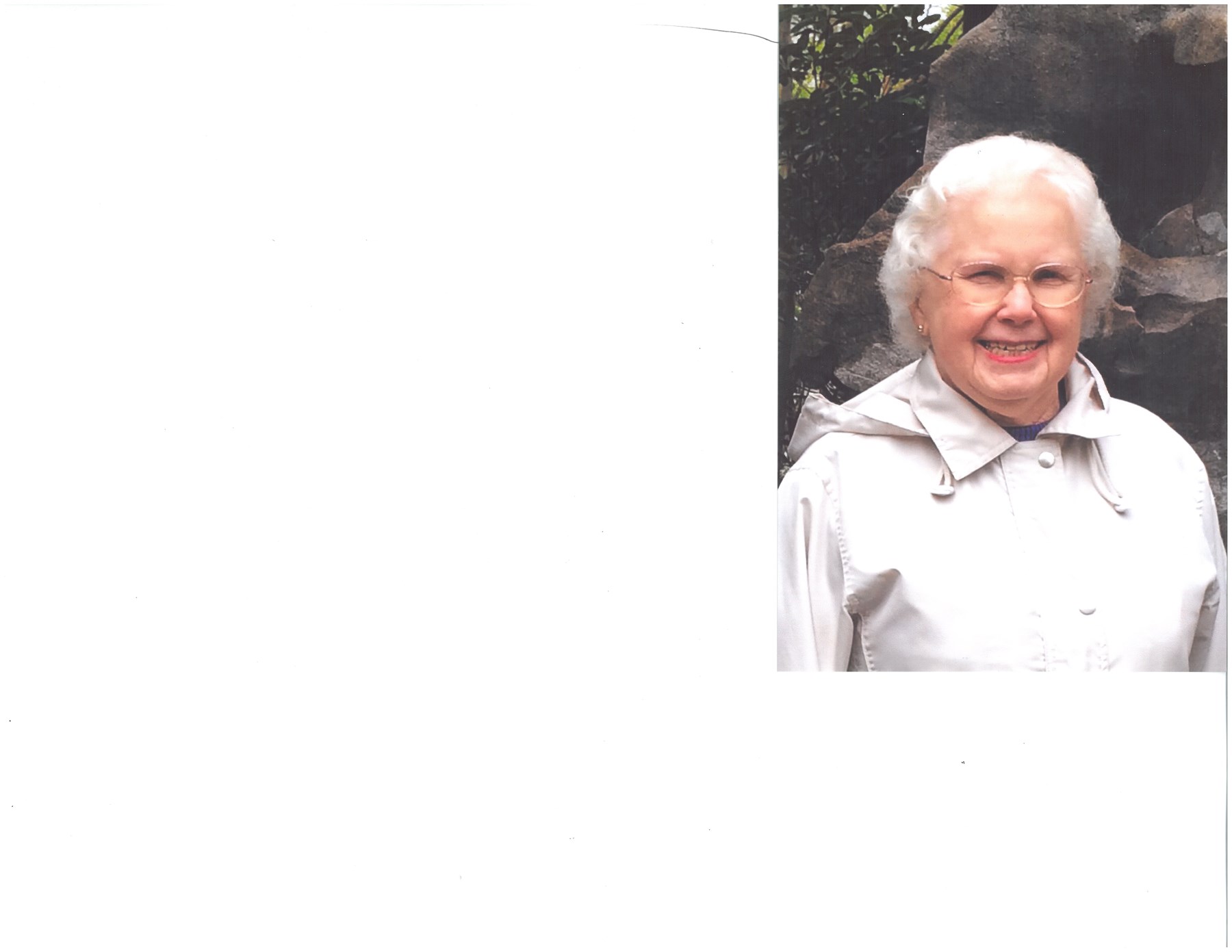 Obituary of Beatrice Yvonne Wiese