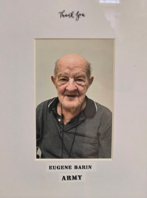 Obituary of Eugene Orlen Barin Sr.