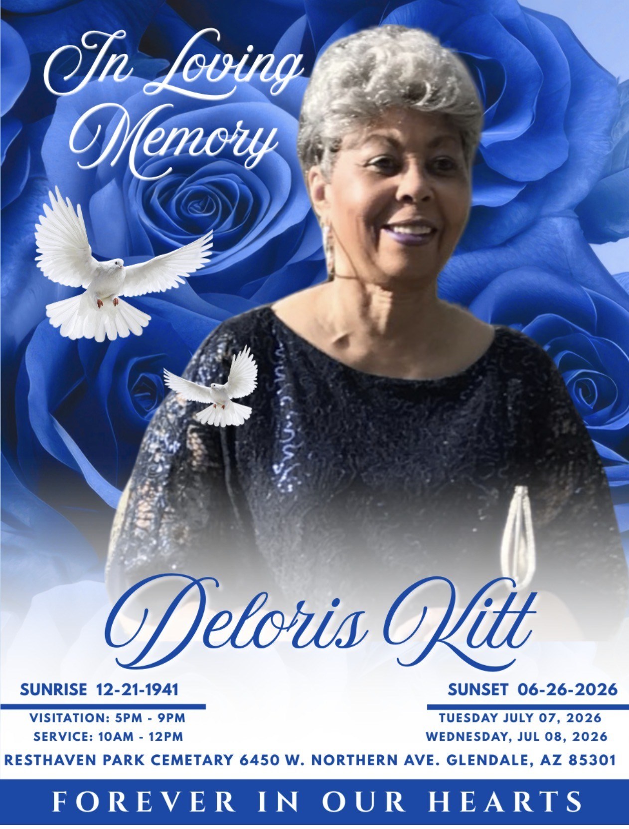 Obituary of Deloris Kitt
